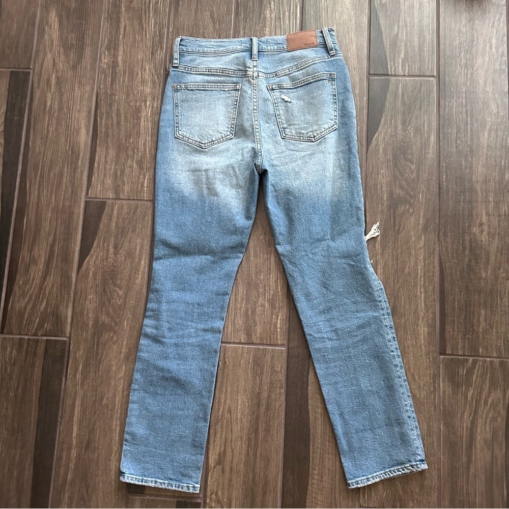 Madewell The Perfect Vintage Straight Leg Jeans in Denman Wash Sz 26 NWOT - Picture 7 of 10